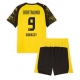 Borussia Dortmund Serhou Guirassy #9 Hjemmedraktsett Barn 2025-26 Kortermet (+ Korte bukser)